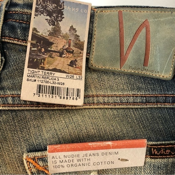 Nudie Tight Terry Jeans in Martin Replica 3 - Picture 9 of 9